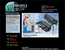 Tablet Screenshot of imcopexamerica.com